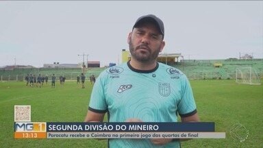 Esporte: Paracatu recebe Coimbra neste sábado pelas quartas da 2ª Divisão do Mineiro - Bola rola a partir das 17h no Estádio Frei Norberto, em Paracatu, pelo jogo de ida das quartas de final