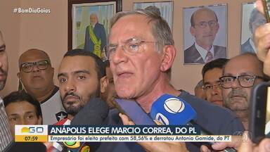 Márcio Correa (PL) vence eleições para prefeito em Anápolis - Ele derrotou seu adversário Antônio Gomides (PT) no segundo turno.