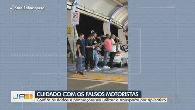 Confira os cuidados necessários ao usar transporte por aplicativo - Confira os dados e pontuações ao chamar um motorista.