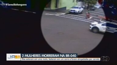 Dois graves acidentes com motociclistas deixam vítimas na BR-040 - Colisões resultaram em uma mulher ferida e duas mortes em Valparaíso de Goiás.