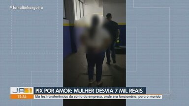 Polícia prende mulher suspeita de desviar R$ 7 mil para conta do marido - Funcionária utilizava o cargo para transferir valores da empresa.