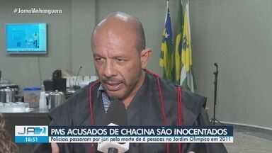 PMs acusados de chacina são inocentados - Os três policiais eram acusados de matar seis pessoas em 2011.