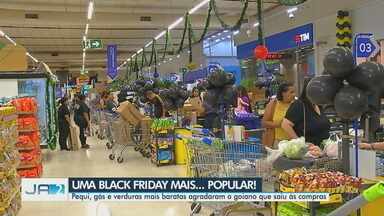 Black Friday atrai compradores em todo estado - Pequi, gás e verduras mais baratas agradaram o goiano que saiu às compras