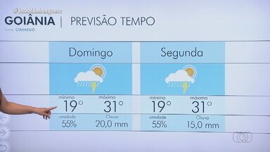 Goiânia bate recorde de chuva em novembro - A coleta dos dados pelo sistema começou em 1961.