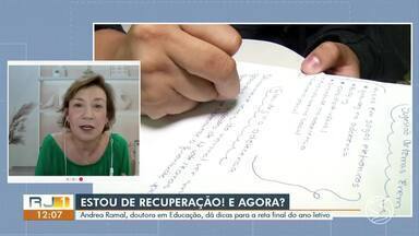 Doutora em educação dá dicas de como recuperar nota no final do ano - Saiba como se preparar para essa reta final na escola.