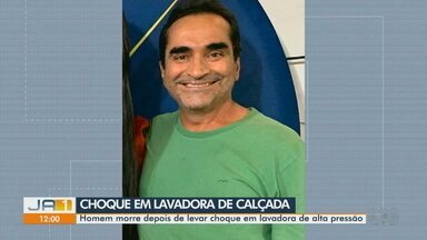 Homem morre após levar choque em lavadora de alta pressão, em Rio Verde - Segundo a polícia, ele estava limpando o quintal de casa quando o acidente aconteceu.