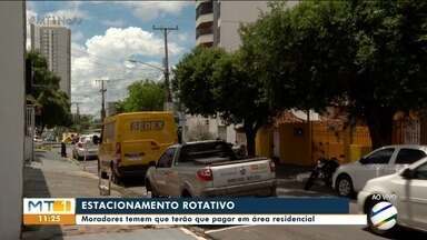 Bairro Popular terá estacionamento rotativo  - Bairro Popular terá estacionamento rotativo.