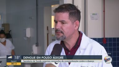 Secretaria de Saúde faz campanha de conscientização contra a dengue em Pouso Alegre - Secretaria de Saúde faz campanha de conscientização contra a dengue em Pouso Alegre