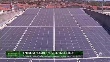 Caminhos da preservação: energia solar é alternativa - Confira mais notícias em g1.globo.com/ce