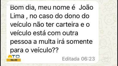 Telespectadores tiram dúvidas sobre pontuação da CNH no Bom Dia Responde - Telespectadores tiram dúvidas sobre pontuação da CNH no Bom Dia Responde