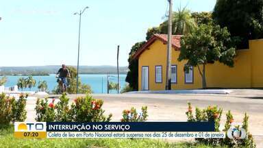 Veja como fica o serviço da coleta de lixo durante feriado de fim de ano em Porto Nacional - Veja como fica o serviço da coleta de lixo durante feriado de fim de ano em Porto Nacional