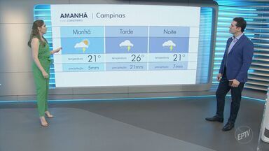 Quinta-feira deve ser de chuva nas regiões de Campinas e Piracicaba; veja previsão - Veja temperatura e previsão por cidade.