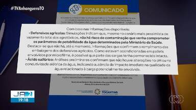 Semarh divulga nota sobre a qualidade da água no rio Tocantins; veja - Semarh divulga nota sobre a qualidade da água no rio Tocantins; veja