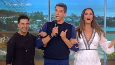 Programa de 12/07/2020 - Com Ivete Sangalo e Zezé Di Camargo, a emoção toma conta do 'Tamanho Família' deste domingo