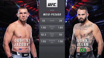 UFC 268 - Dustin Jacoby x John Allan