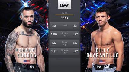 UFC 268 - Shane Burgos x Billy Quarantillo