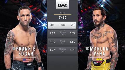 UFC 268 - Frankie Edgar x Marlon Vera