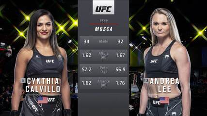 UFC Holloway x Rodriguez - Cynthia Calvillo x Andrea Lee