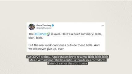 COP26: autoridades e personalidades veem ‘Pacto Climático de Glasgow’ como insuficiente