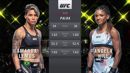 UFC Lewis x Daukaus - Amanda Lemos x Angela Hill