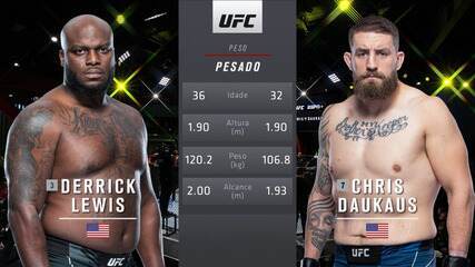 UFC Lewis x Daukaus - Derrick Lewis x Chris Daukaus