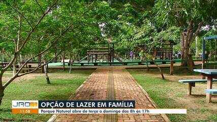 Conheça o 'Parque Natural' de Porto Velho, opção de lazer e passeio para famílias