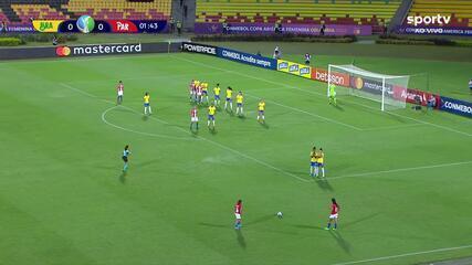 Melhores momentos: Brasil 2 x 0 Paraguai, pela semifinal da Copa América feminina