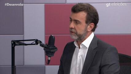 Marcelo Freixo (PSB) responde a pergunta sobre segurança pública