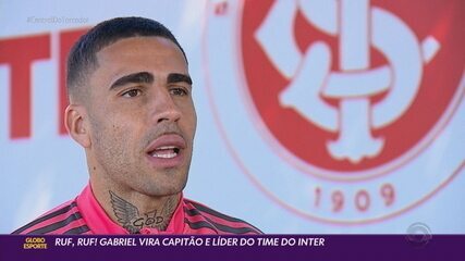 Ruf, Ruf! Gabriel vira capitão e líder no Inter