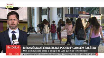 MEC diz que não vai conseguir pagar 14 mil médicos e bolsistas após bloqueios