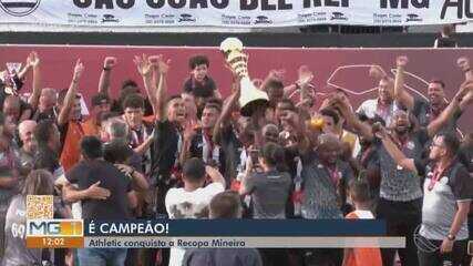 Athletic vence o Democrata GV e é campeão da Recopa Mineira