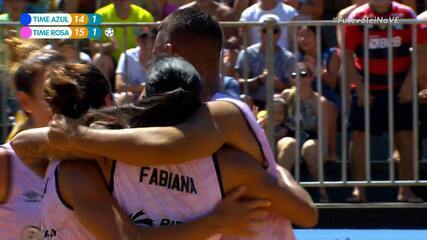 Verão Espetacular: Melhores momentos de Time Azul 1 x 2 Time Rosa pelo Feras do Futevôlei