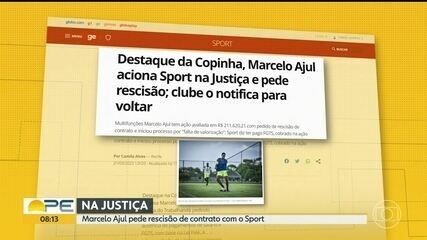 Marcelo Ajul pede rescisão de contrato com o Sport