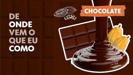 De onde vem o que eu como: chocolate