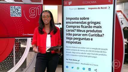 G1 em 1 minuto: Entenda imposto sobre encomendas internacionais 