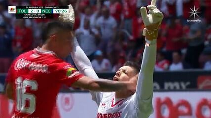 Primo de Fabian, goleiro Tiago Volpi faz gol de pênalti com cavadinha no México