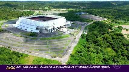 Com poucos eventos, Arena de Pernambuco é interrogação para futuro