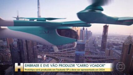 Embraer e Eve anunciam primeira fábrica de "carro voador"