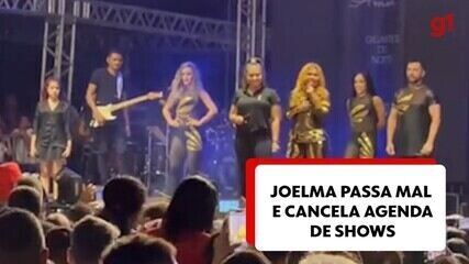 Joelma passa mal e cancela agenda de shows por tempo indeterminado