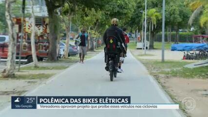 Câmara do Rio aprova projeto que proíbe bicicletas elétricas nas ciclovias