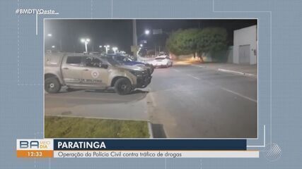 Operação da Polícia Civil combate o tráfico de drogas no oeste da BA