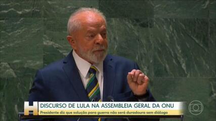 Na ONU, Lula cobra ação de ricos contra fome e desigualdade e diz que Conselho de Segurança perdeu credibilidade