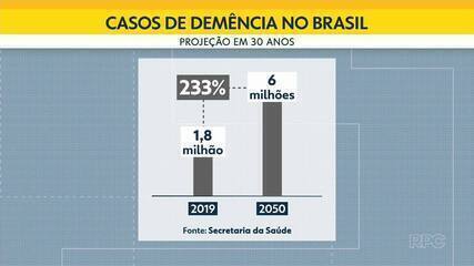 Demência de Alzheimer deve aumentar mais de 200% em 30 anos