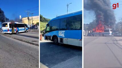 Ônibus são incendiados após sobrinho de Zinho ser morto em troca de tiros com a polícia