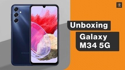 [Unboxing] Samsung Galaxy M34 5G, smartphone intermediário da marca