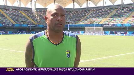 Após acidente, Jefferson Luiz busca título no Parapan