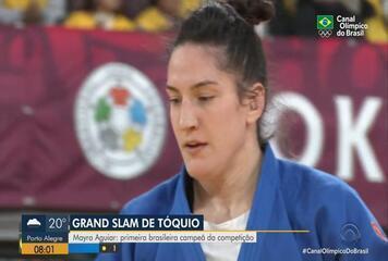 Mayra Aguiar é campeã do Grand Slam de Judô de Tóquio