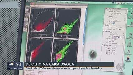 Estudo da UFSCar usa técnica inovadora para identificar bactérias em caixas d'água