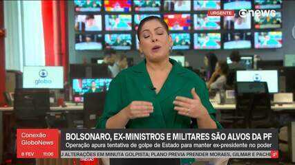 Bolsonaro, ex-ministros e militares são alvos da PF