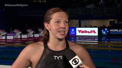 Stephanie Balduccini comenta seu desempenho na final dos 100m livre